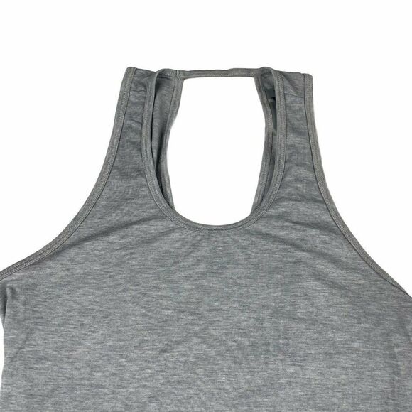 ATHLETA Essence Open Back Tank Gray - Picture 7 of 8